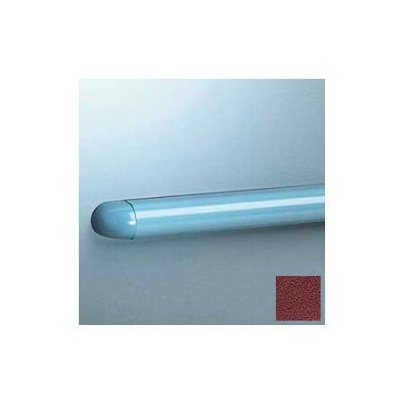 Pawling Accent Rail, Rounded W/Aluminum Retainer, 1-1/8"H x 12'L, Cordovan EB-25-12-380